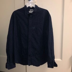 OLD NAVY blue button down formal & casual wear